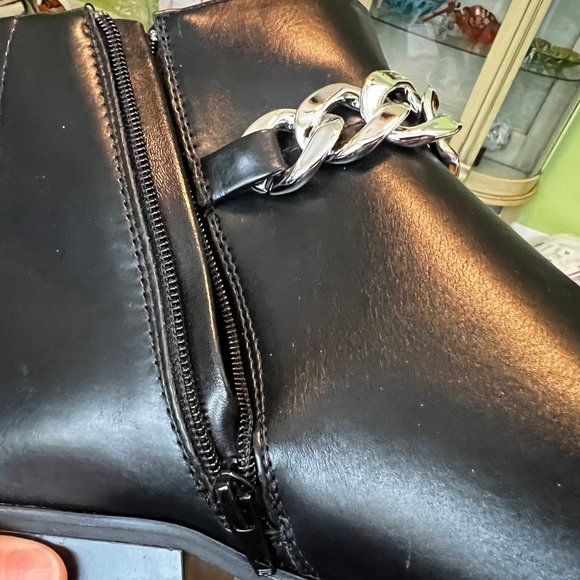 NWT Lane Bryant Ankle Boot 10.5 WW Dream Cloud Chain Link - Picture 5 of 6